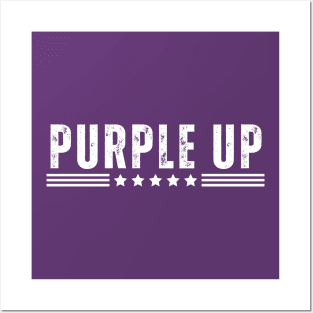 PURPLE IT UP Posters and Art